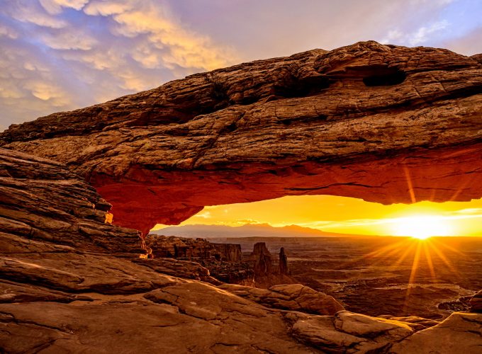 Wallpaper Mesa Arch, Utah, USA, mountains, sunrise, 8k, Travel 942042493